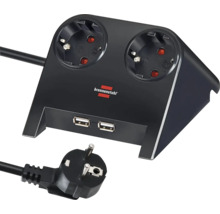 Brennstuhl stekkerdoos met USB-aansluitingen en stekker