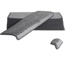 Traptreden van textiel in een set