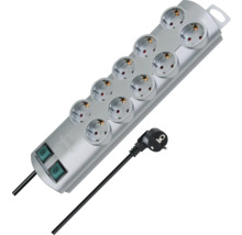 Stekkerdoos met tien stopcontacten en schakelaar