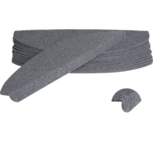 Traptreden van vilt in stapel