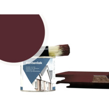 Verfblik randlak met kwast en houten profiel