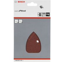 Bosch Expert for Wood schuurbladset met vijf stuks, korrel 180