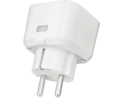 Witte stekkeradapter voor stopcontacten