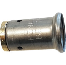 Henco Basic overgangsstuk van metaal