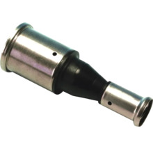 Persfitting connector met verloopstuk