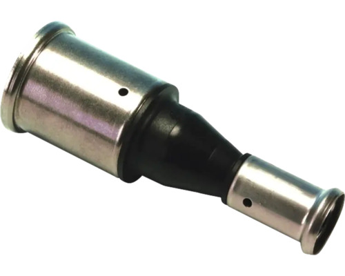 Persfitting connector met verloopstuk