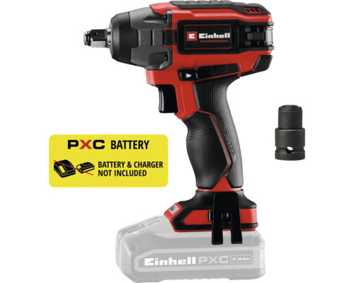 Einhell accuslagschroevendraaier met Einhell logo. Accu en oplader niet inbegrepen.