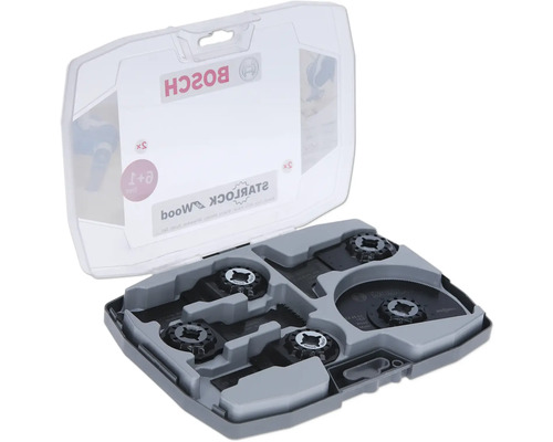 Bosch Starlock houtzaagbladen set in koffer