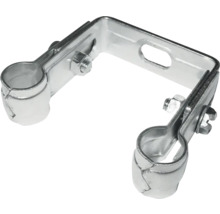 Metalen buisbevestiging met schroeven