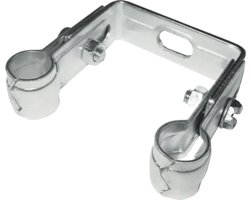 Metalen buisbevestiging met schroeven