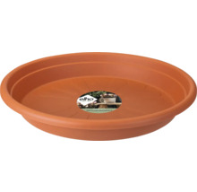 Kunststof bloempot onderschotel