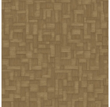 Grafisch bruin behangpatroon