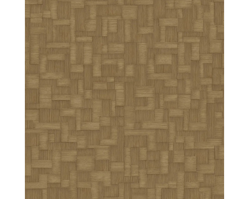 Grafisch bruin behangpatroon