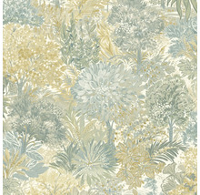 Behang met bloemmotief