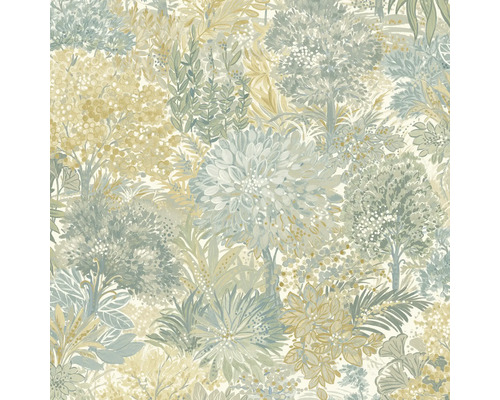 Behang met bloemmotief