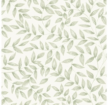 Behang met bladeren en wijnrankenpatroon