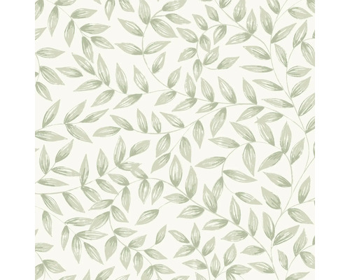 Behang met bladeren en wijnrankenpatroon