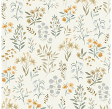 Bloembehang met bloemen en bladeren