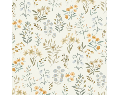 Bloembehang met bloemen en bladeren