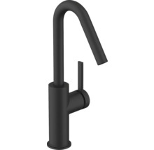 Zwarte keukenkraan waterkraan