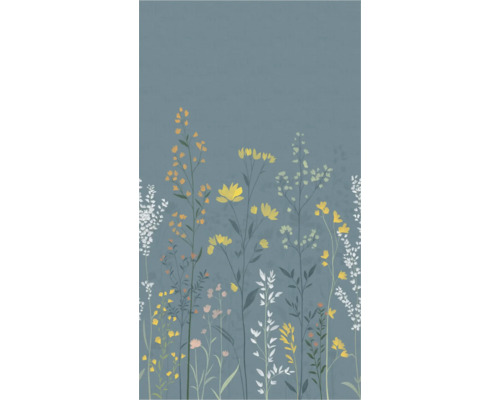 Decoratief behang met bloemmotief voor interieur