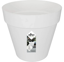 Witte kunststof bloempot