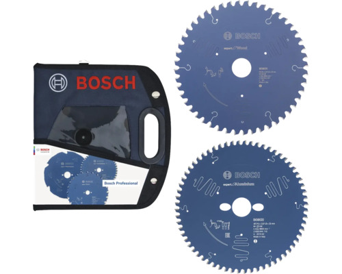 Bosch zaagbladen Expert voor hout en aluminium in set met opbergtas