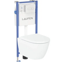 Laufen wandcloset met inbouwreservoir