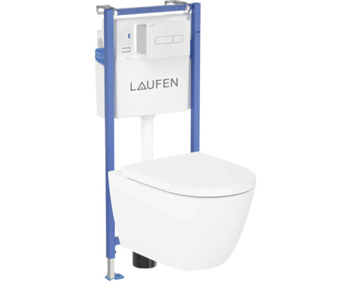 Laufen wandcloset met inbouwreservoir