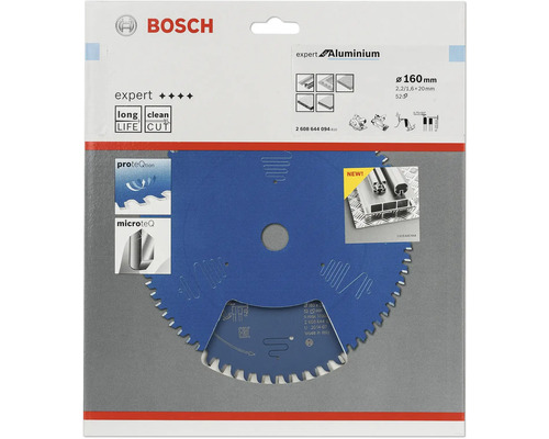 Bosch Expert Aluminium zaagblad, diameter 160 millimeter