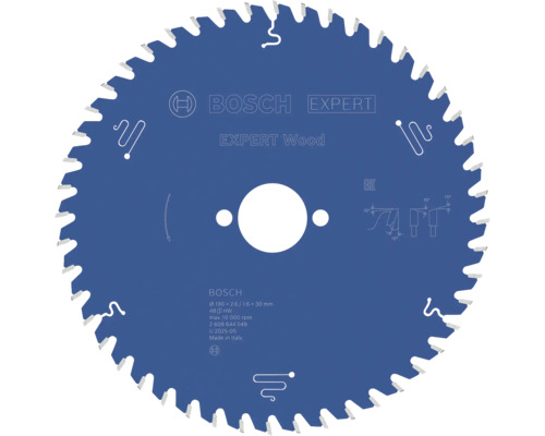 Bosch Expert houtzaagblad, 190 millimeter diameter