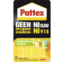 Pattex montagetape voor binnen en buiten, 20 x 40 millimeter, 10 stuks