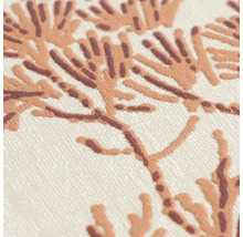 Detailopname van gestructureerd behang met een vertakt patroon