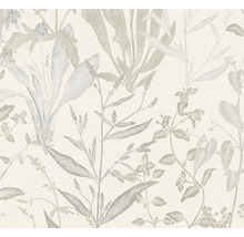 Behang met plantenmotief