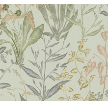 Behang met plantmotieven