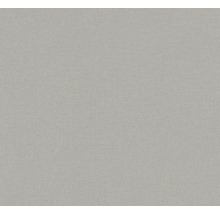 Behang met een fijne linnenstructuur in de kleur grijs.