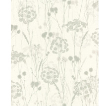 Behang met bloemmotief