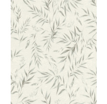 Behang met bladerenmotief