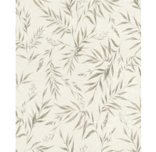 Behang met bladerpatroon