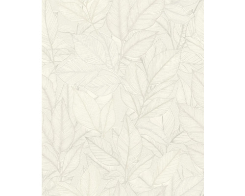 Behang met bladerpatroon