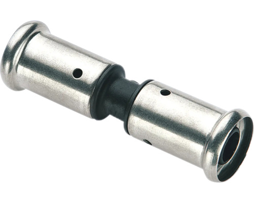 Metalen buisverbinder met afdichting