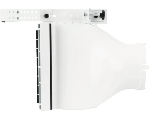 EUROM draai-/kiepraam doorvoer window way-out Buizenventilator met beugel