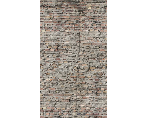 Bakstenen muur met mortel