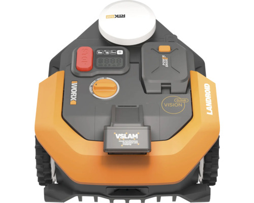 Worx Landroid robotmaaier met VSLAM technologie, Cloud Vision en Power Share accu