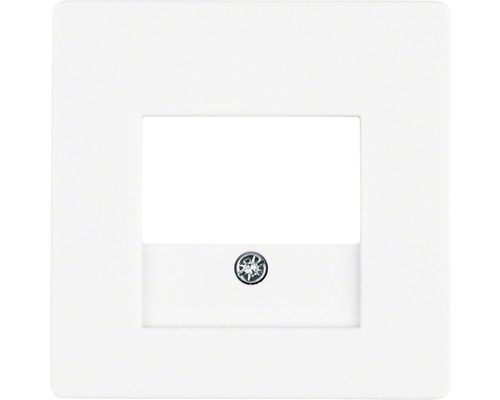 BERKER Q1 Centraalplaat voor USB-aansluiting polar wit 10336089