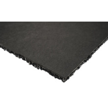 Close-up van een zwarte tapijttegel