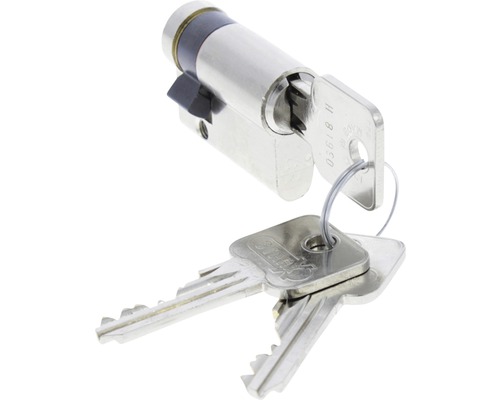 ARON Profielcilinder 30-10 enkel SKG** vernikkeld Cilinderslot met sleutel