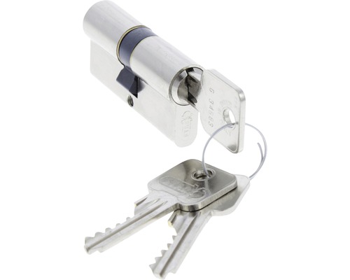 ARON Profielcilinder 30-30 SKG** vernikkeld Profielcilinder met drie sleutels