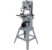 Lintzaag voor hout op een standaard