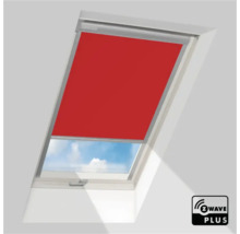 Rood verduisterend rolgordijn voor dakraam, Z-Wave Plus Logo